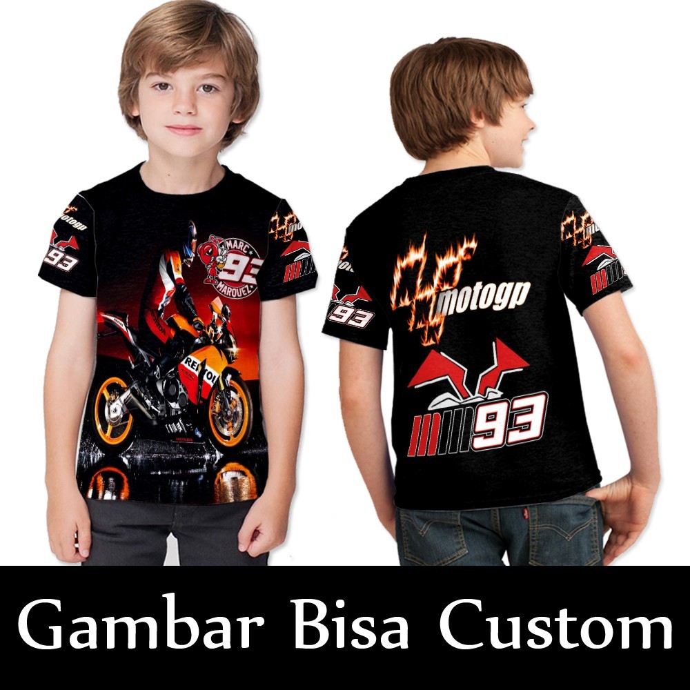 KAOS ANAK MOTOGP MARC MARQUEZ 93 KEREN