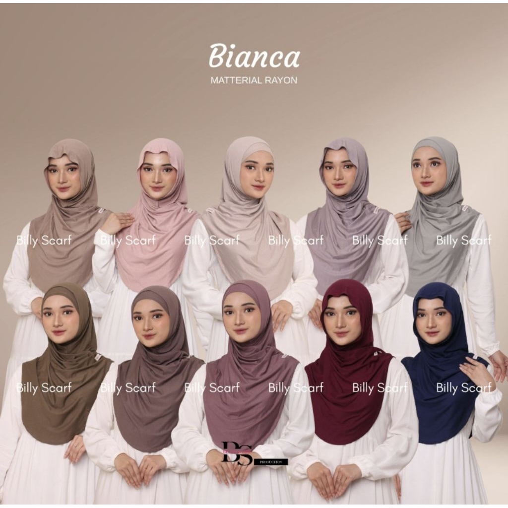 Hijab Billy Scarf model Bianca