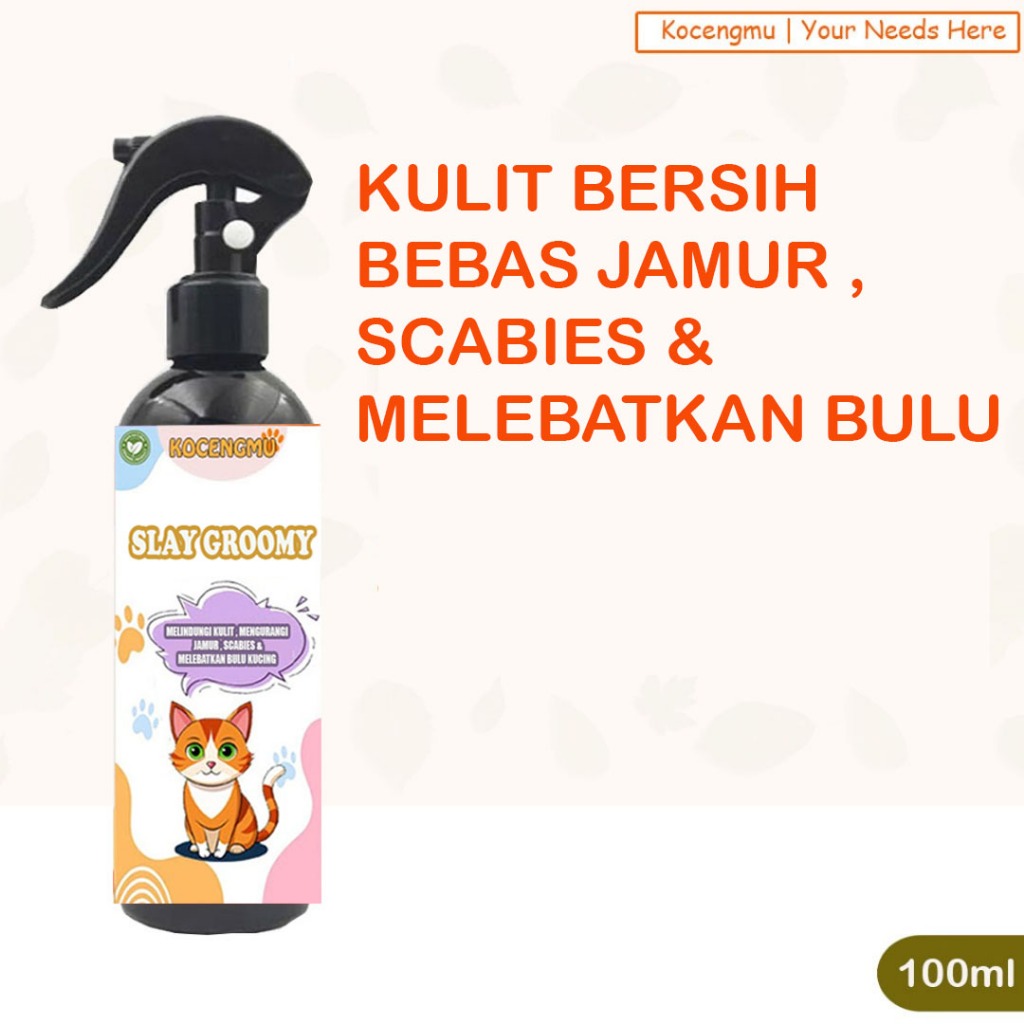 Vitamin Bulu Rontok Kucing Obat Bulu Rontok Kucing Spray Kocengmu