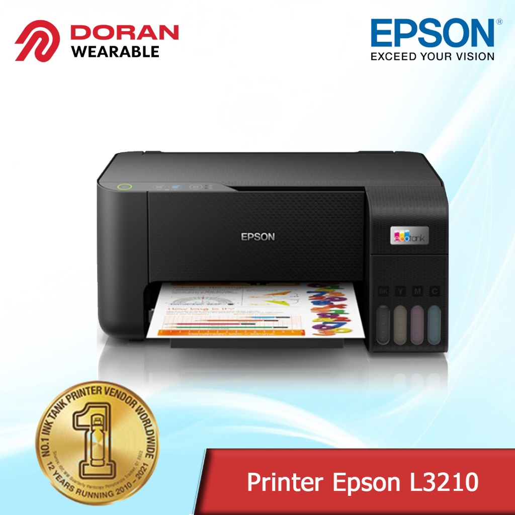 Printer Epson L3210 | Epson EcoTank L3210 A4 All-in-One Ink Tank Printer