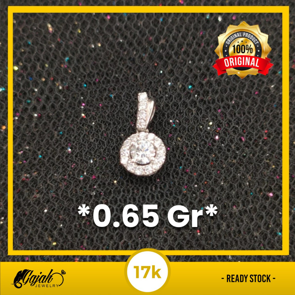 Liontin Emas 17K - Toko Emas Gajah - 0.65 Gram 6300