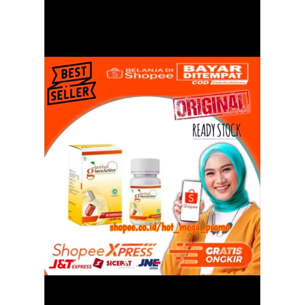 GLUCOACTIVE ORIGINAL HERBAL UNTUK DIABETES