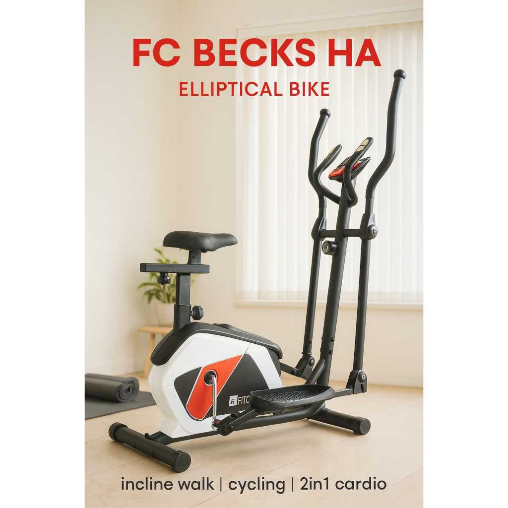alat olahraga di rumah | alat gym | FC 100 HA jalan tanjakan + sepeda jadi 1 alat