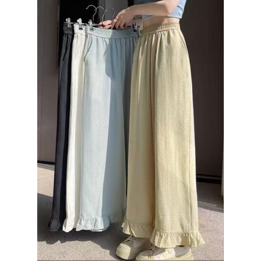 Plumeria - Celana Kulot Renda