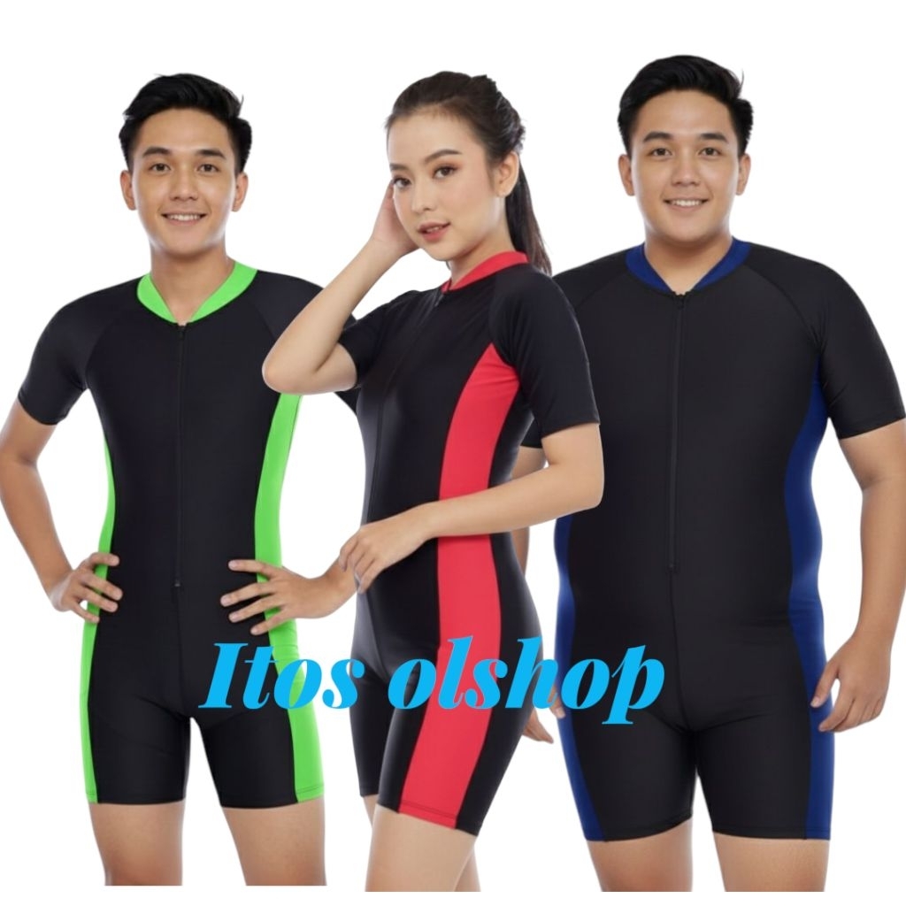 Baju Renang Diving Remaja Dewasa Jumbo
