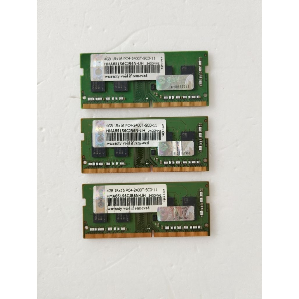 RAM Laptop Sodimm Vgen 4GB DDR4 2400T 2400Mhz