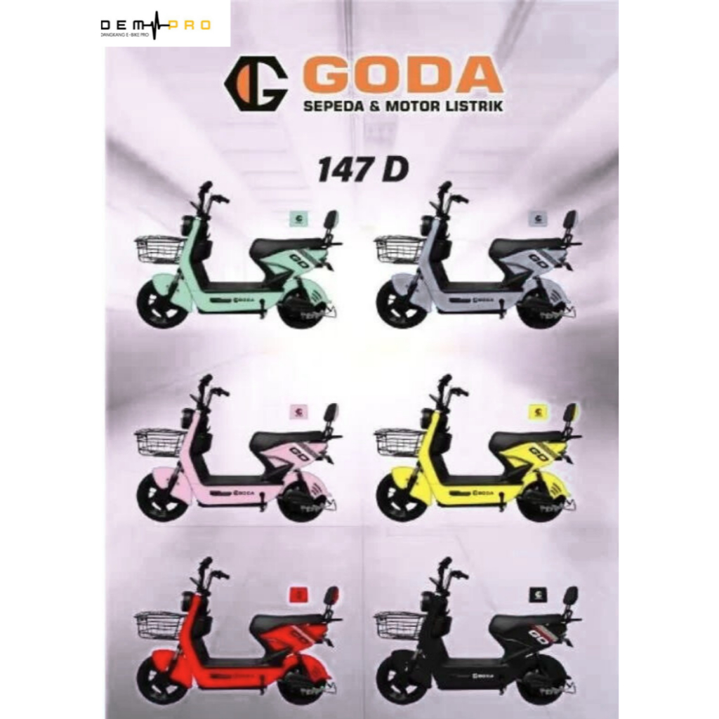 Sepeda Listrik GODA 147 DS