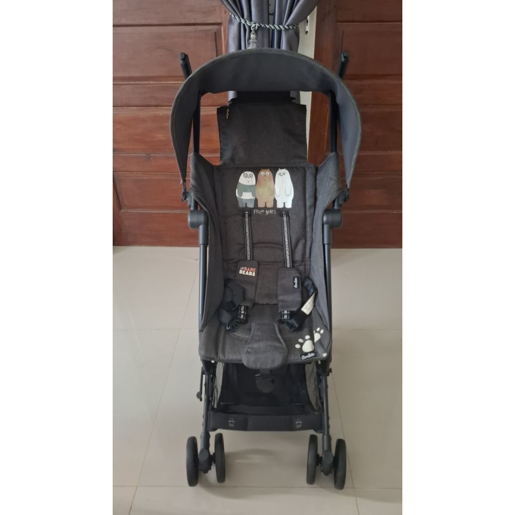 PRELOVED Stroller cocolatte minima we bare bears | kereta bayi | stroller cabin size | kereta lipat