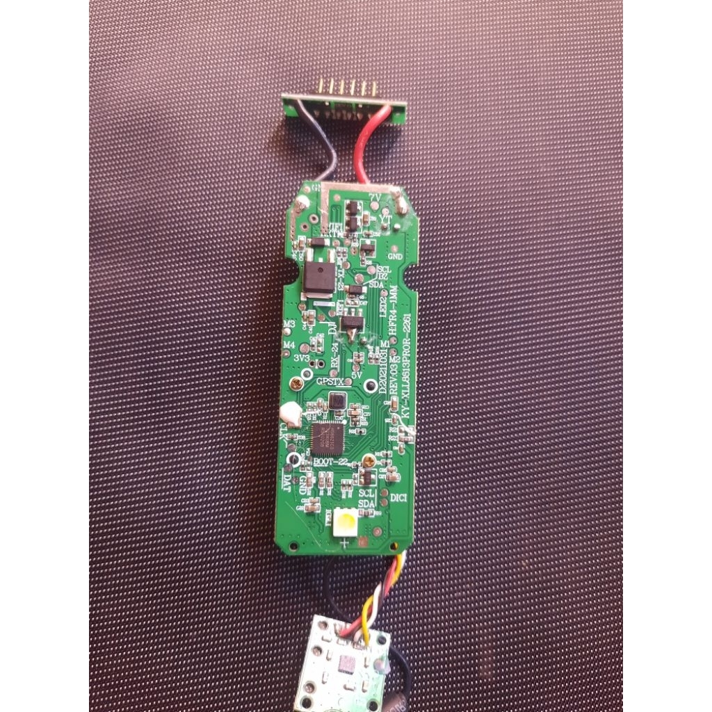 drone jjrc x19, board fc, second.