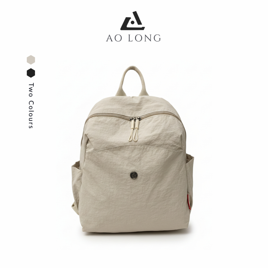 AOLONG Ransel WILLI 5057#  - Tas Ransel Wanita Backpack Cewek Bahan Parasut Premium Bisa COD