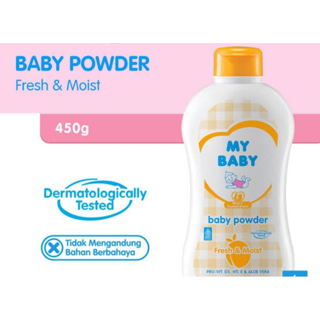 my baby 450gr my baby powder bedak bayi