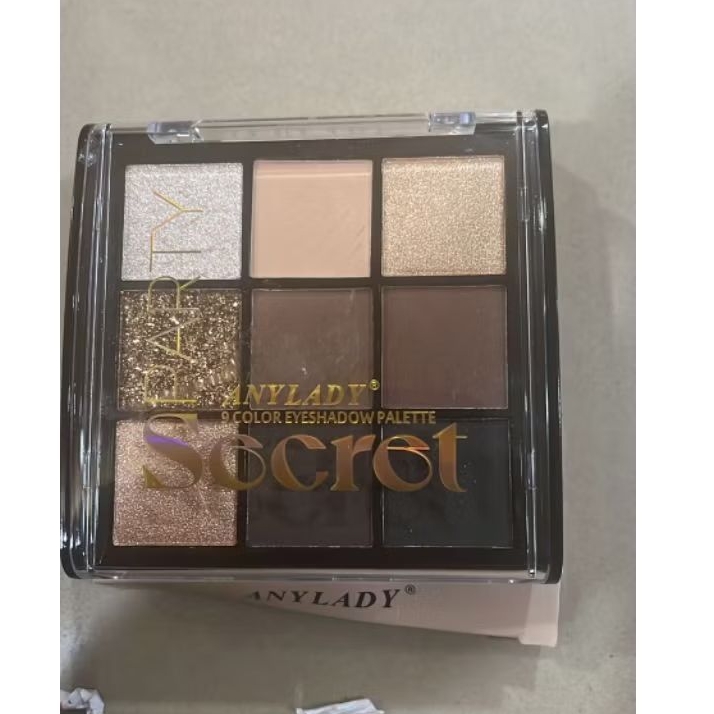Hilwana Kosmetik - Anylady eyeshadow palette secret highlighter 9 color