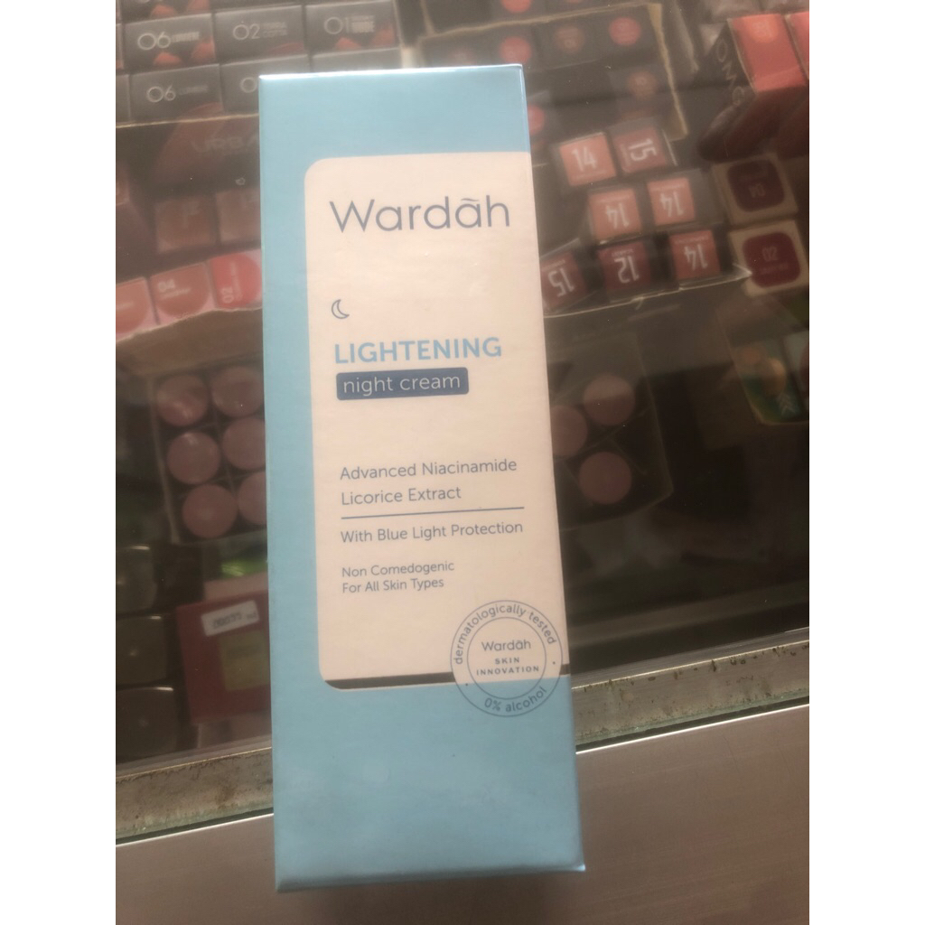 wardah lightening night cream