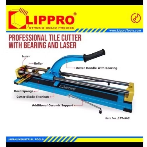 Alat Potong Keramik Granit LIPPRO 1200mm Tile Cutter Granit 120cm JIS