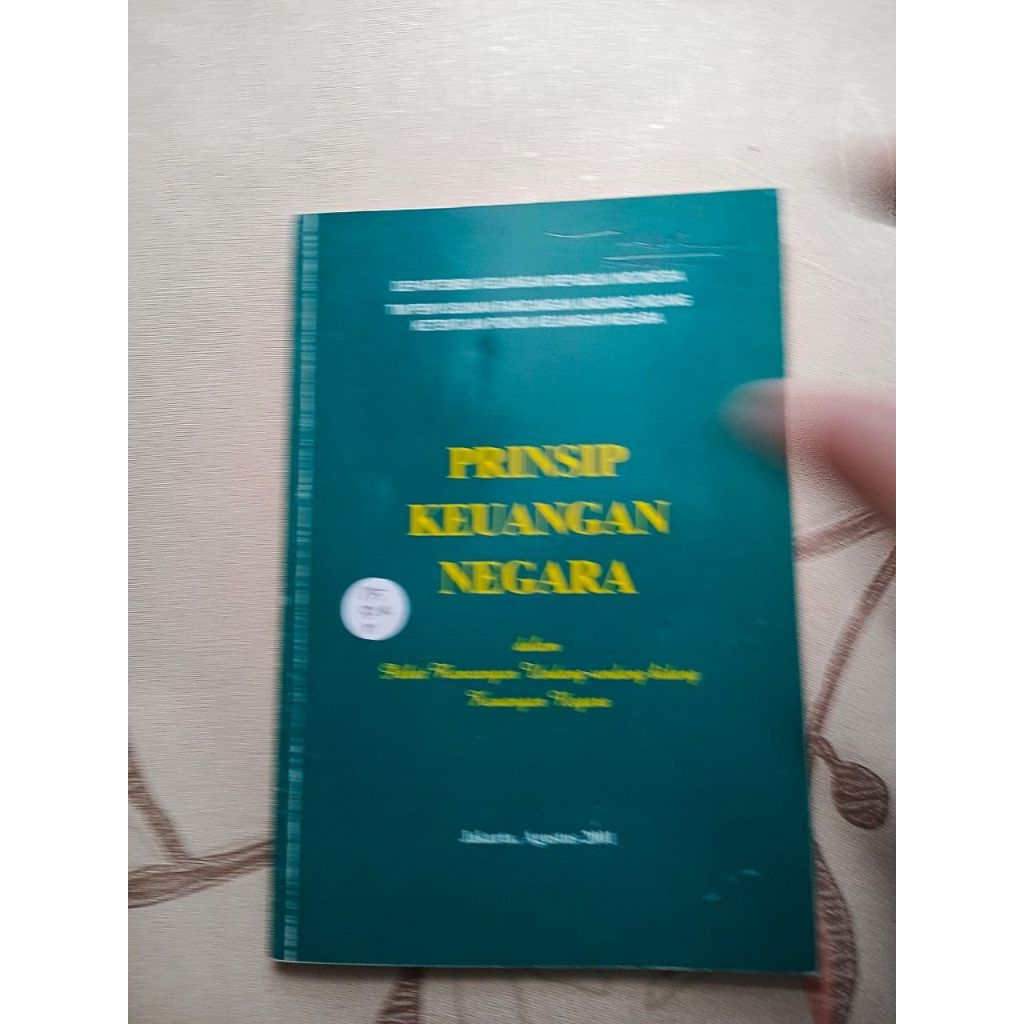 Prinsip Keuangan Negara