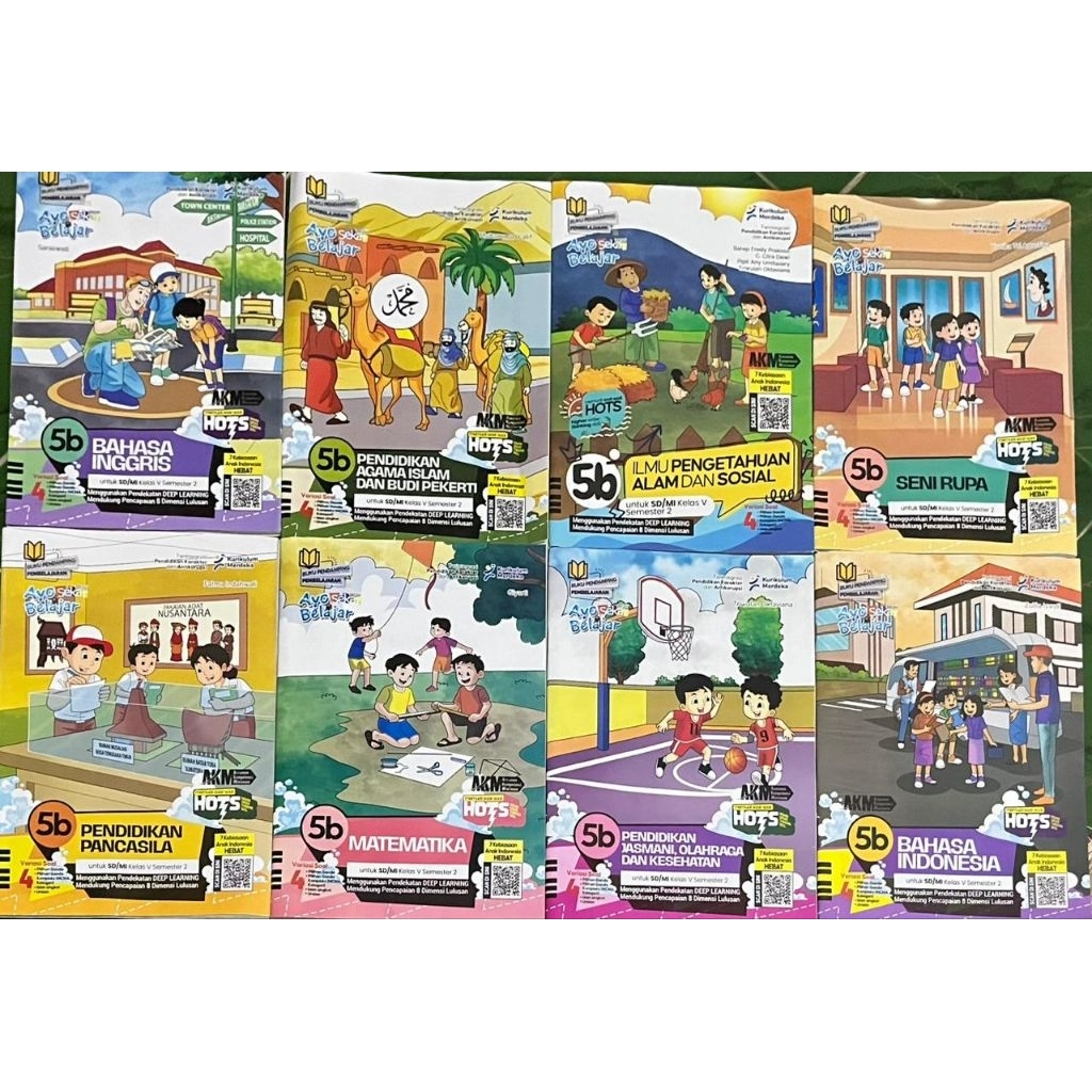 Buku LKS Sekar SD/MI Kelas V Semester Genap Penerbit Griya Pustaka Perkasa (Ex Graha Pustaka)