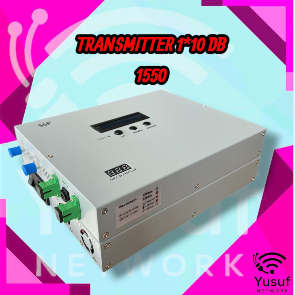 CATV Transmitter 1550 Output 1 x 10db