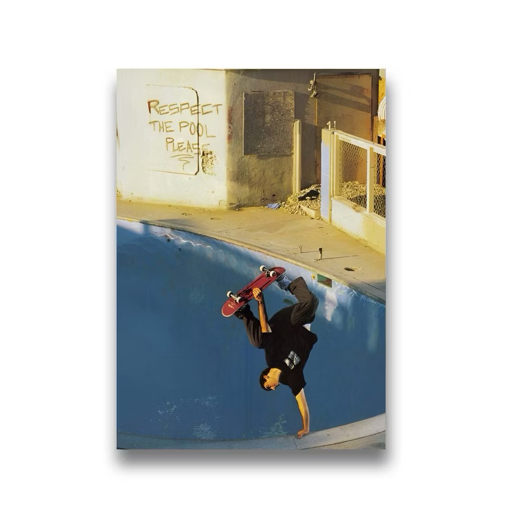 POSTER DINDING HD SKATE STUSSY (XSTUFF)