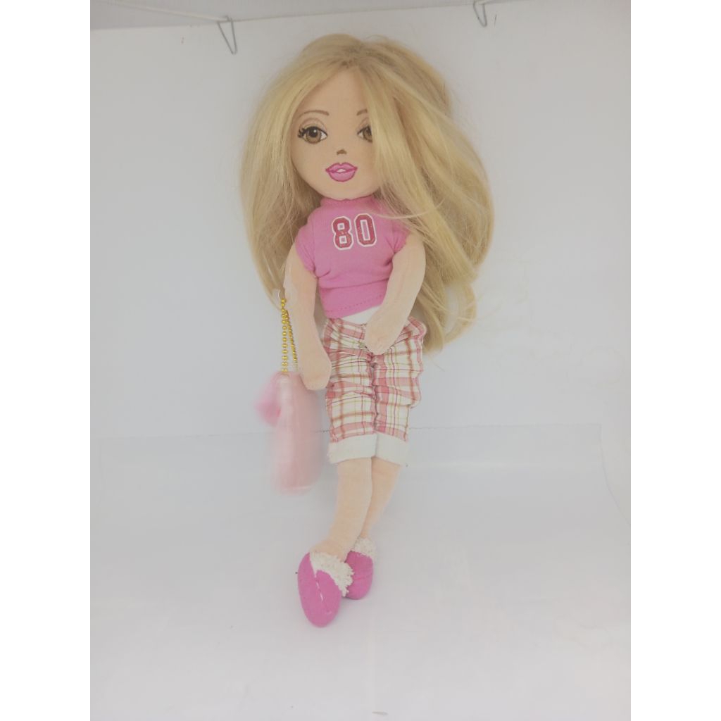 Boneka Cewek TY Pink