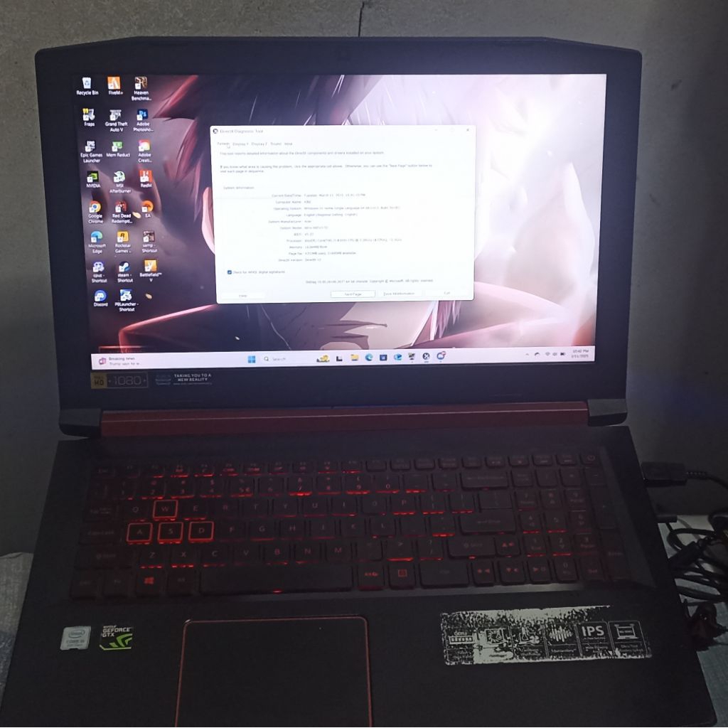 ACER NITRO AN515-52
