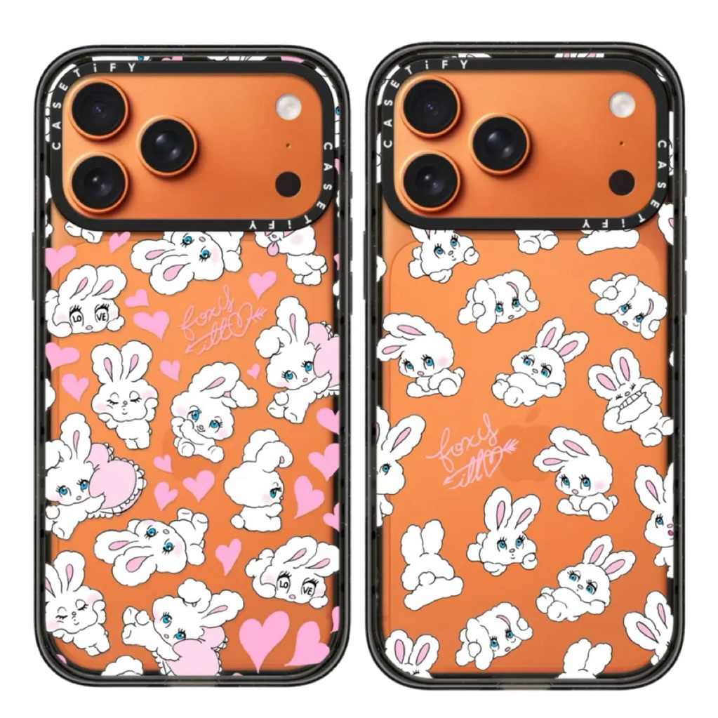 ‼️ PRE-ORDER ‼️ CASETIFY FOXY ILLUSTRATION/ ESTHER BUNNY/ PANDA CASE IPHONE 12 12 PRO 12 PRO MAX 13 