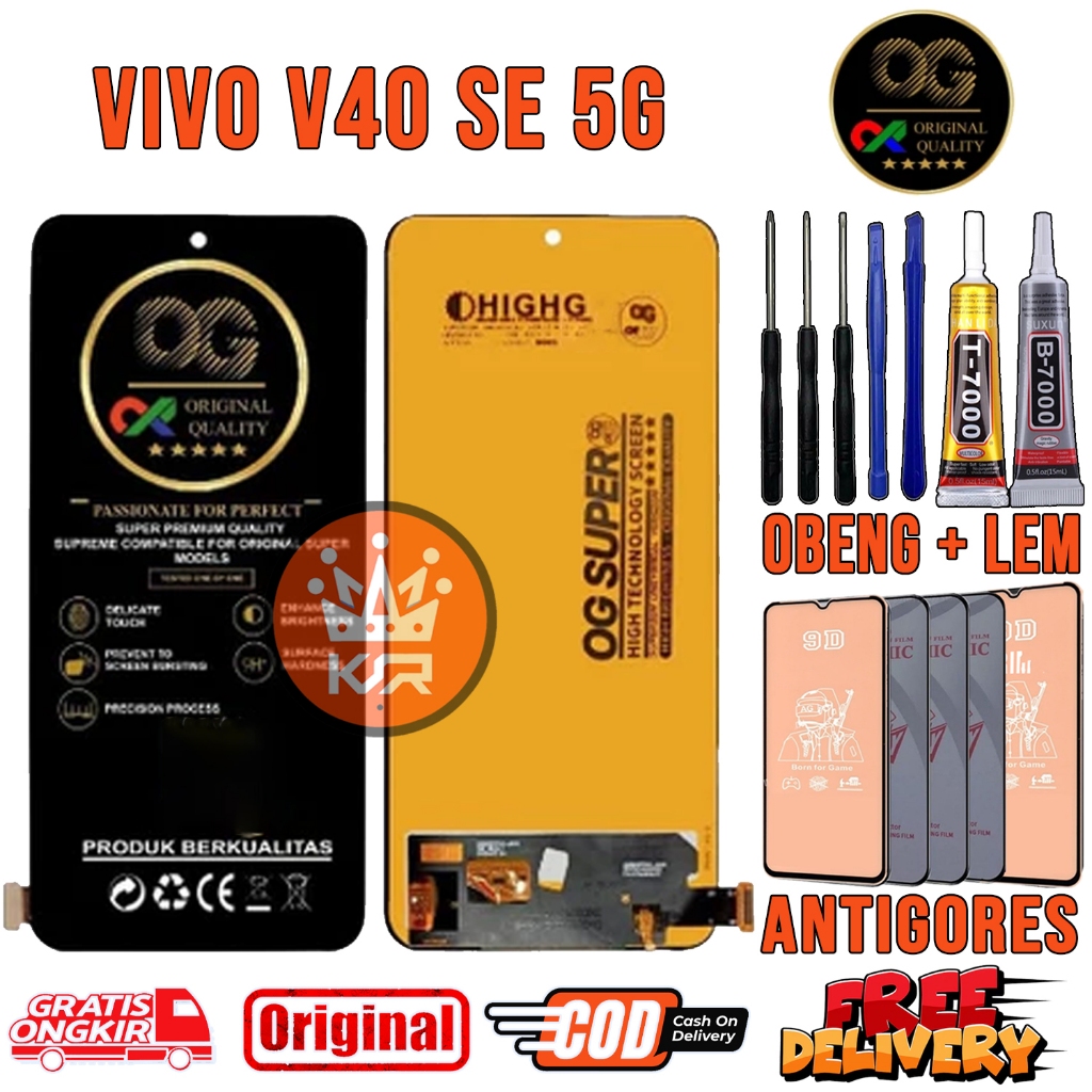 Lcd VIVO V40 SE 5G Original ORI OEM Quality Lcd Touchscreen Fullset