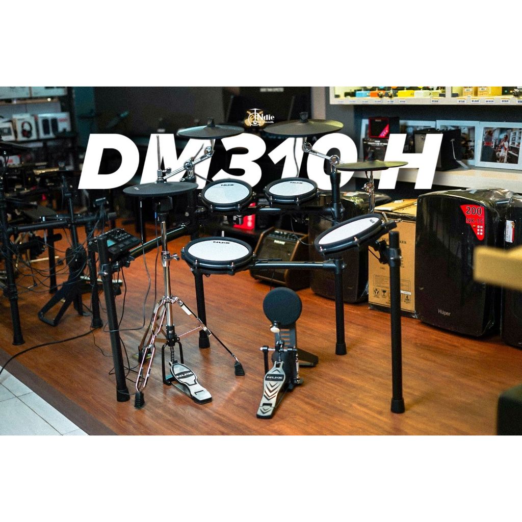 Drum Elektrik NUX DM310H DM310-H with Hihat stand external
