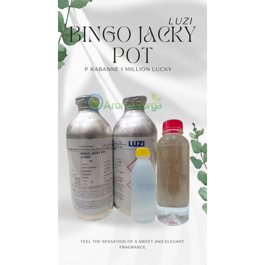 Bingo Jackpot By LUZI ( On3 Million Lucky ) SEGEL 0,5 KG