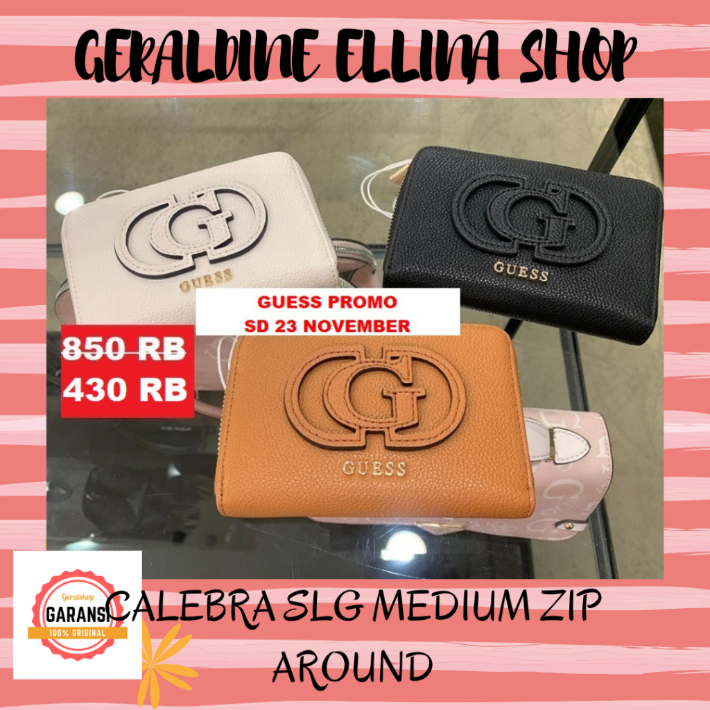 Dompet Wanita Guess original store 100% CALEBRA SLG
