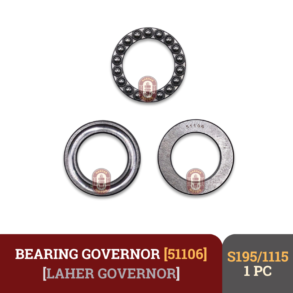 GOVERNOR BEARING DIESEL S195 S1100 S1110 S1115 12PK 24PK LAHER GOVERNOR MESIN DONGFENG S195 S1100 S1