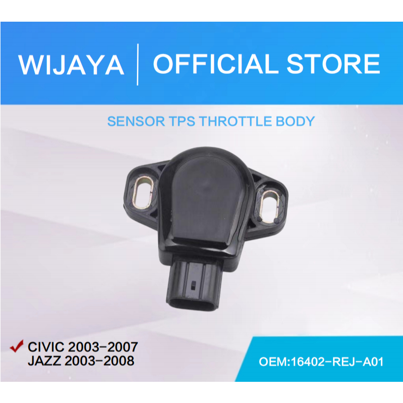 SENSOR TPS THROTTLE BODY JAZZ OLD GD3 CITY GD8 IDSI VTEC 2003 2004 2005 2006 2007 2008 HONDA 16402-R