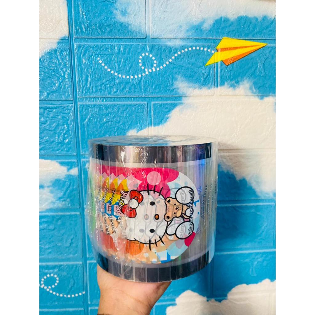 Plastik Lid Cup Sealer Polos / Motif || Plastik Lid Cup Sealer 2000 Polos / Motif