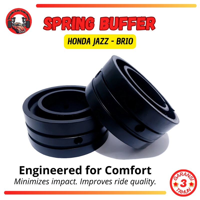 Spring Buffer Karet Sport Damper Dumper Shock Per Depan / Belakang Mobil Honda Jazz Brio