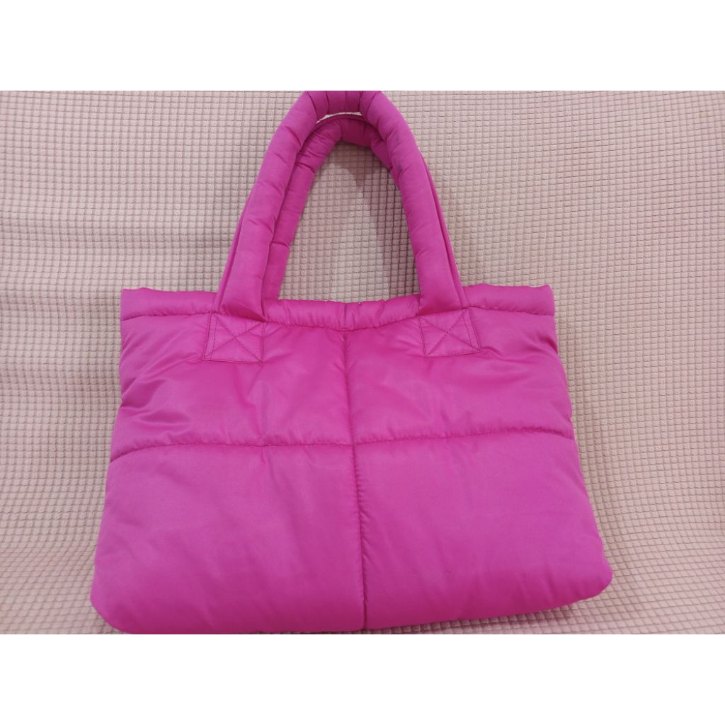 mr. quilting puffy bag