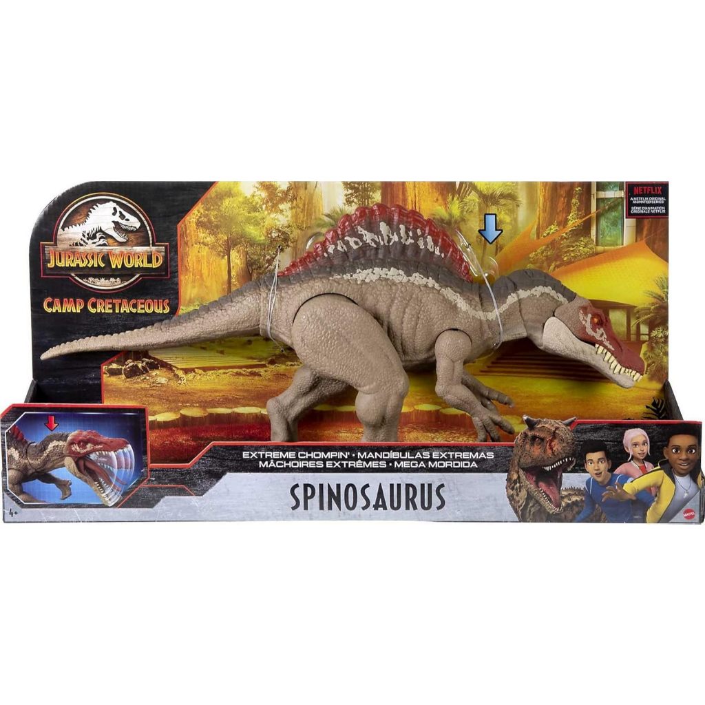 Jurassic World Toys Extreme Chompin' Spinosaurus Dinosaur Action Figure