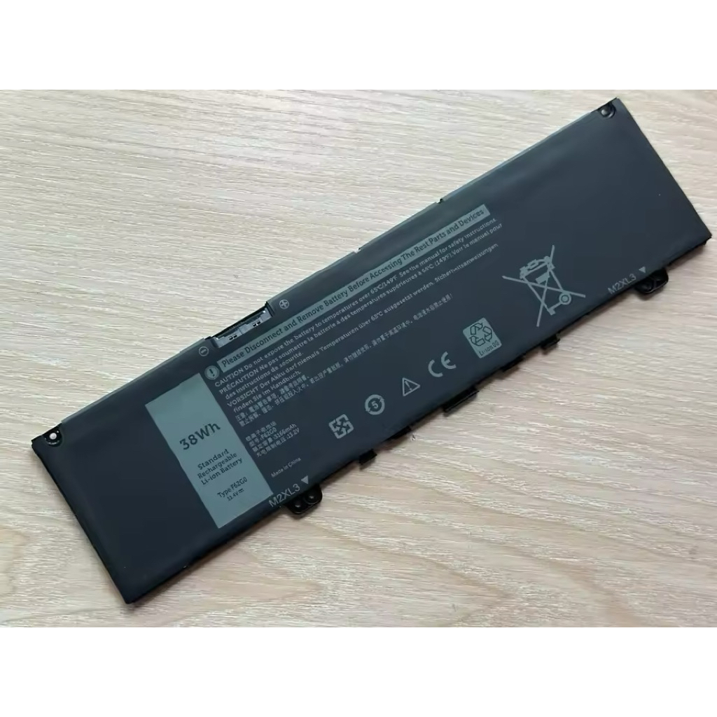 Baterai Laptop Inspiron 13 5370 7370 7373 RPJC3 39DY5 F62G0 F62GO