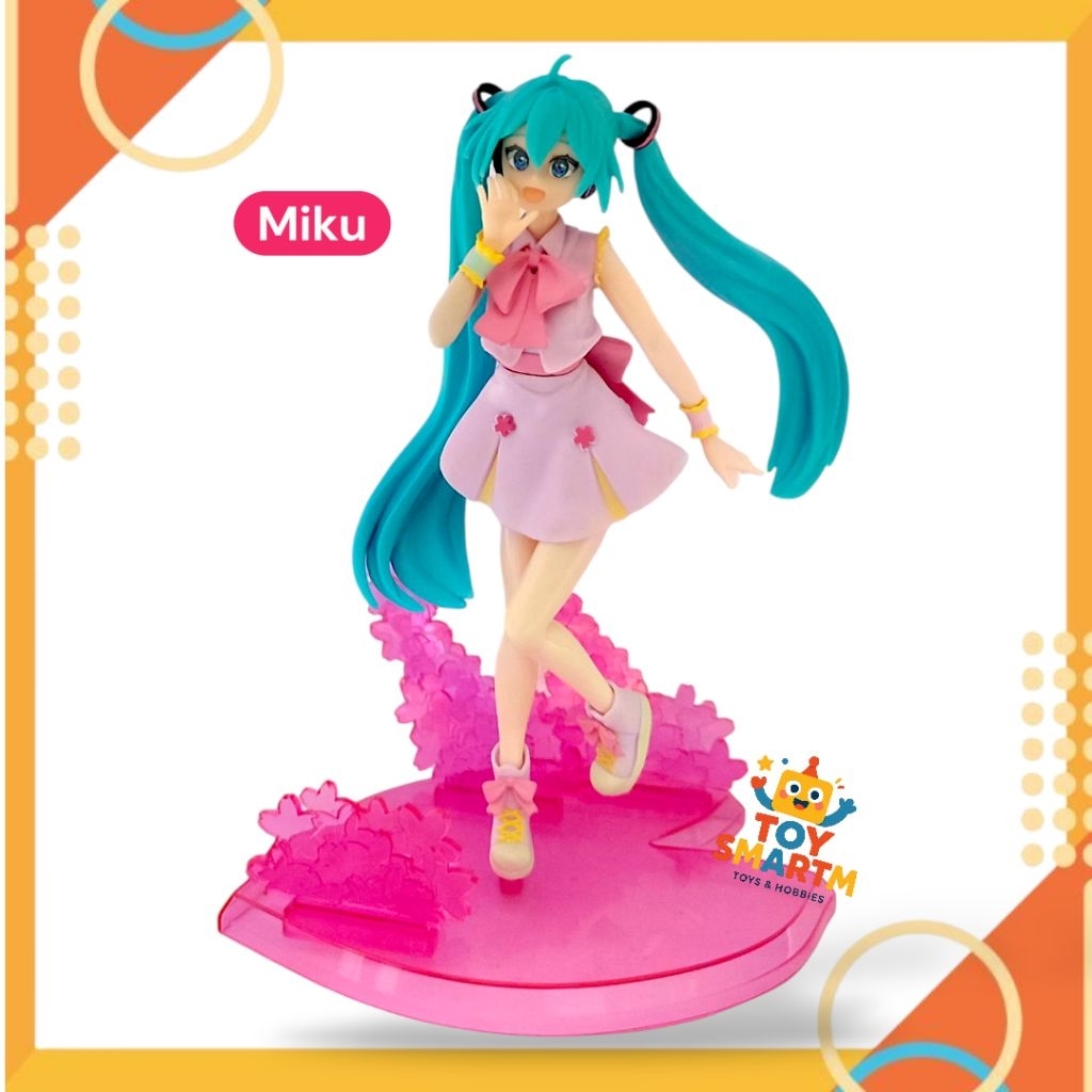 Action Figure Miku Luminasta Spring Omutatsu Figure Miku 21cm