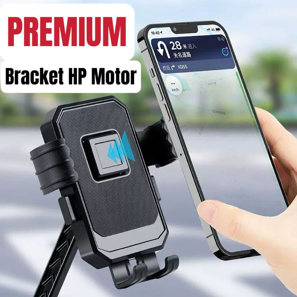 Bracket Hp Holder Spion Motor Elastis Kaca Spion Motor Holder