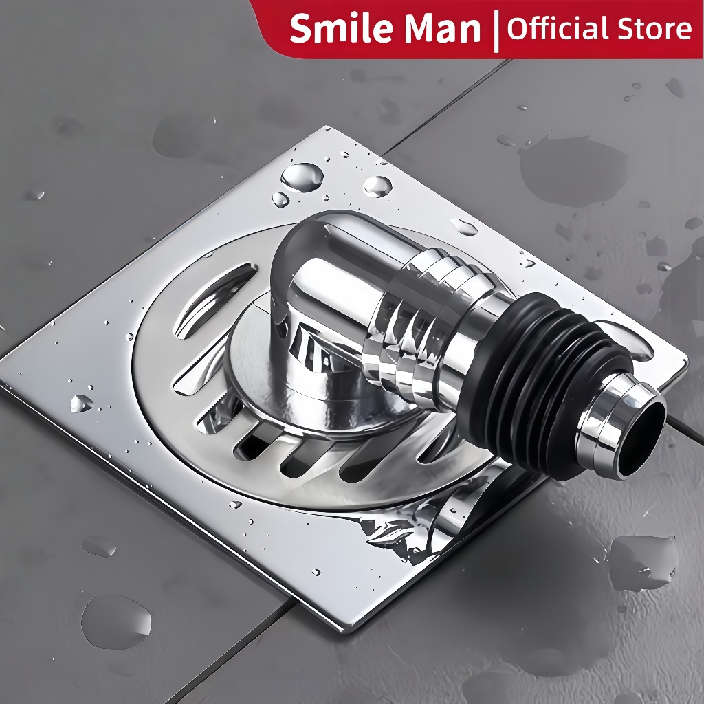 Floor Drain Mesin Cuci Stainless Anti Bau Sumbat