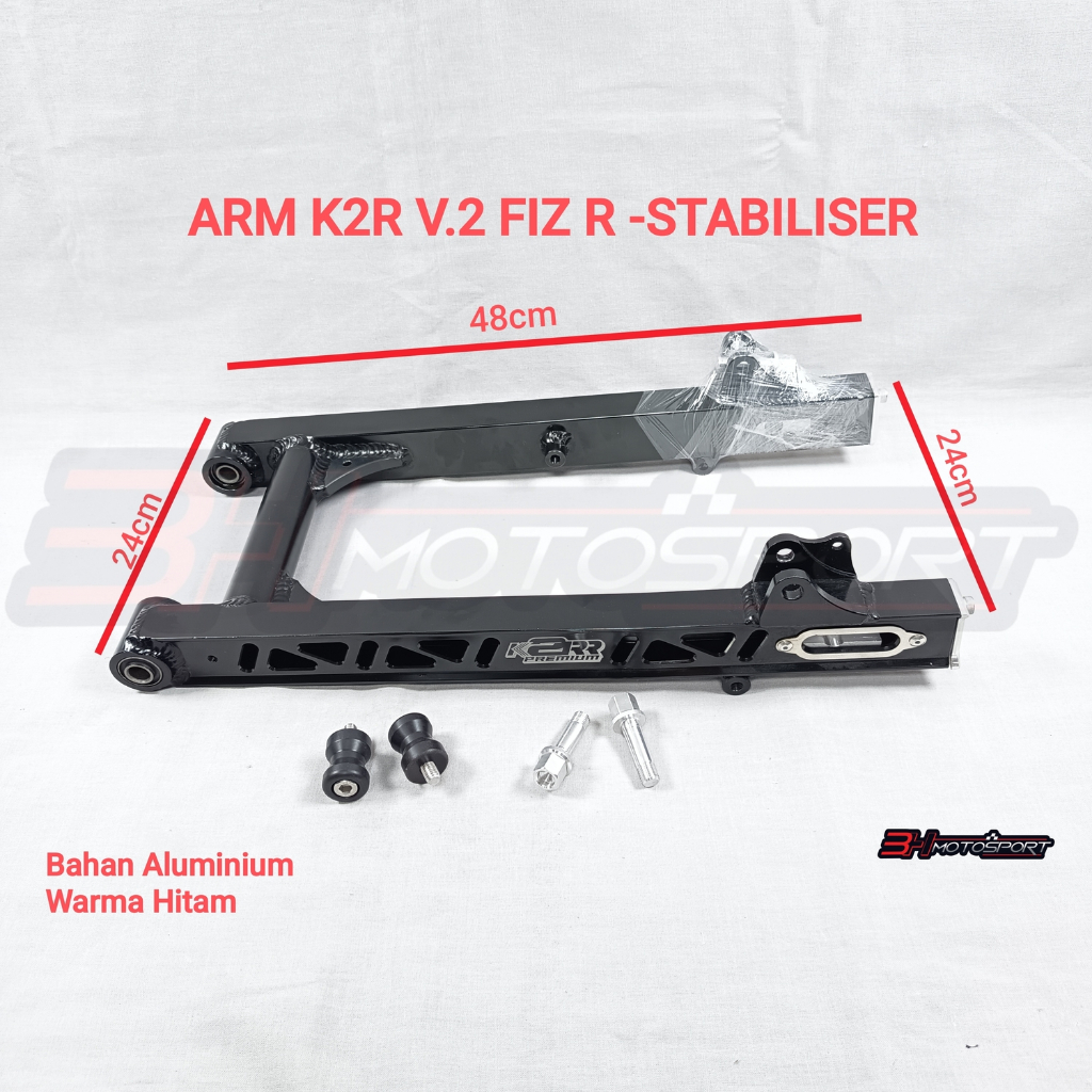ARM SWING K2R V.2 FIZ R - STABILISER WARNA HIJAU HITAM MERAH