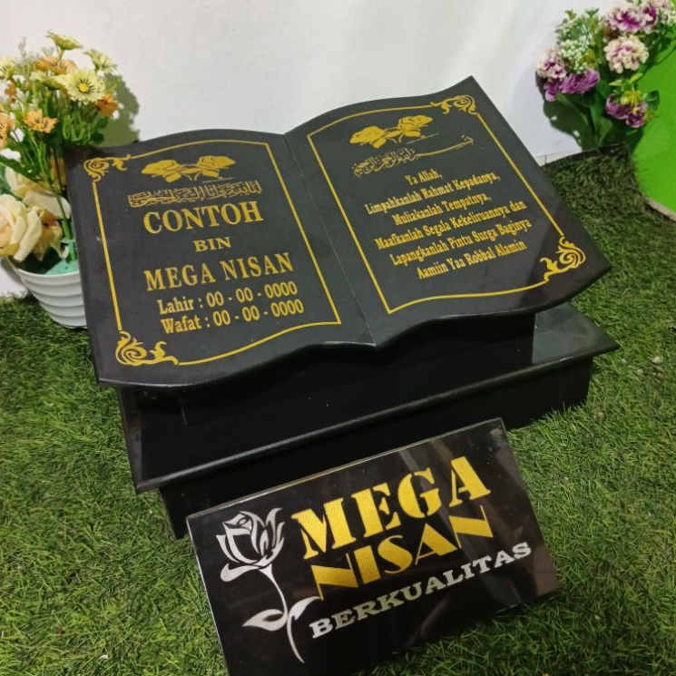 BATU NISAN GRANIT TILE( 30X40)BATU KUBURAN MAESAN GRANIT TILE+PACKING KAYU