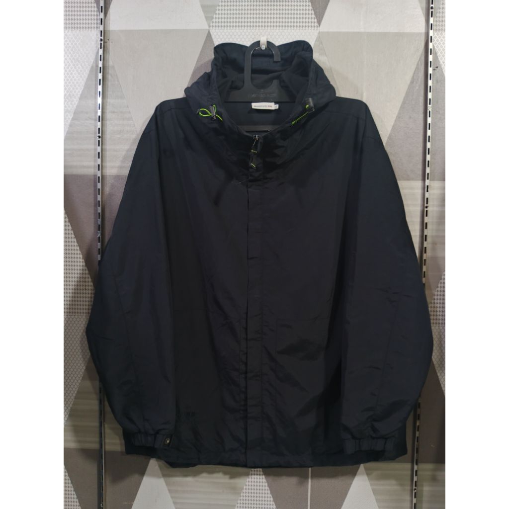 REEBOK OUTDOOR CLASSIC BLACK HOODED JACKET – GORPCORE STYLE