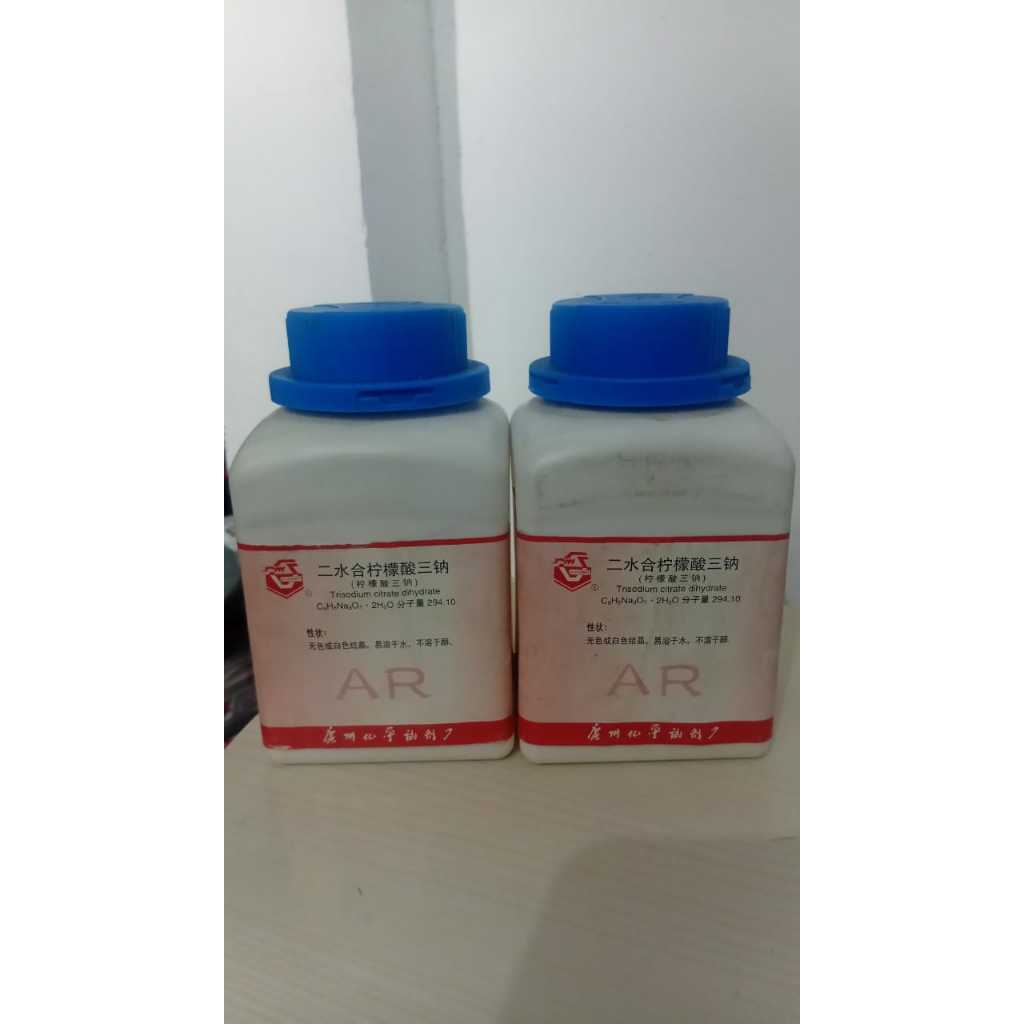 Trisodium Citrate Dihydrate, Analytical Reagent (AR) 500g _ Sodium Sitrat 500gram PA