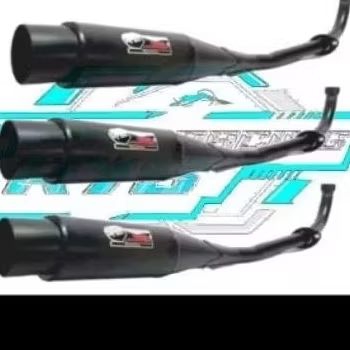 Knalpot Racing AHAU SND black Doff universal supra x supra fit supra 125 vega r vega zr jupiter z ju