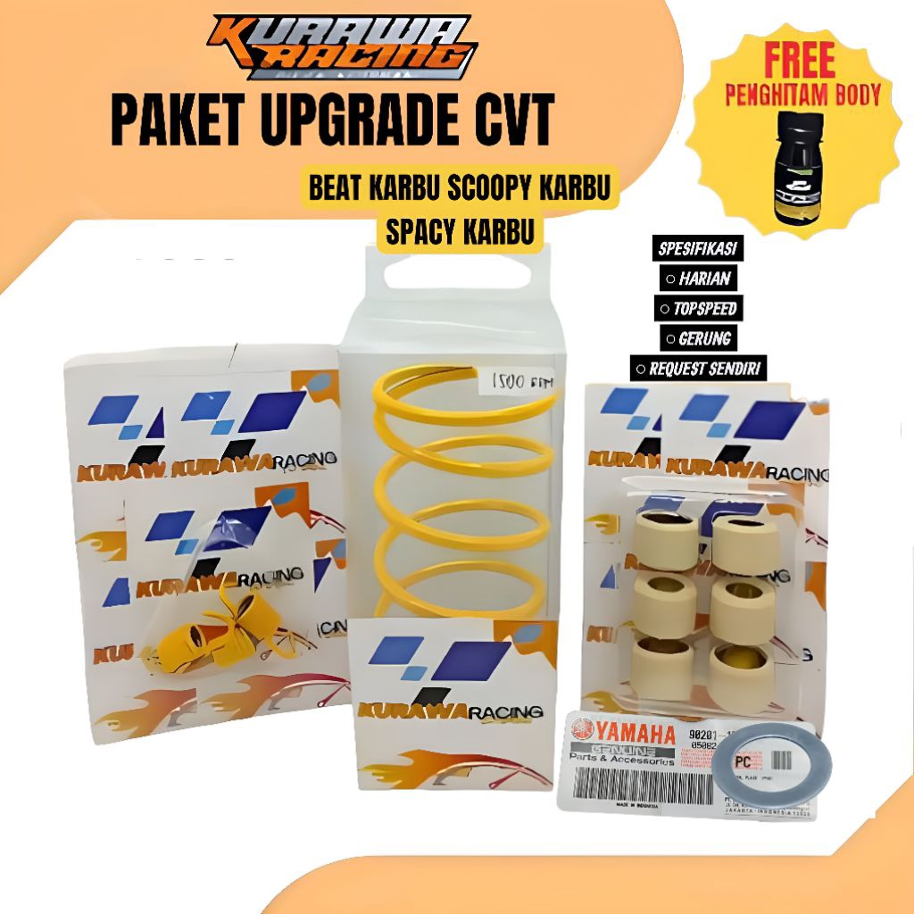 PAKET UPGRADE CVT BEAT KARBU SCOOPY KARBU SPACY KARBU