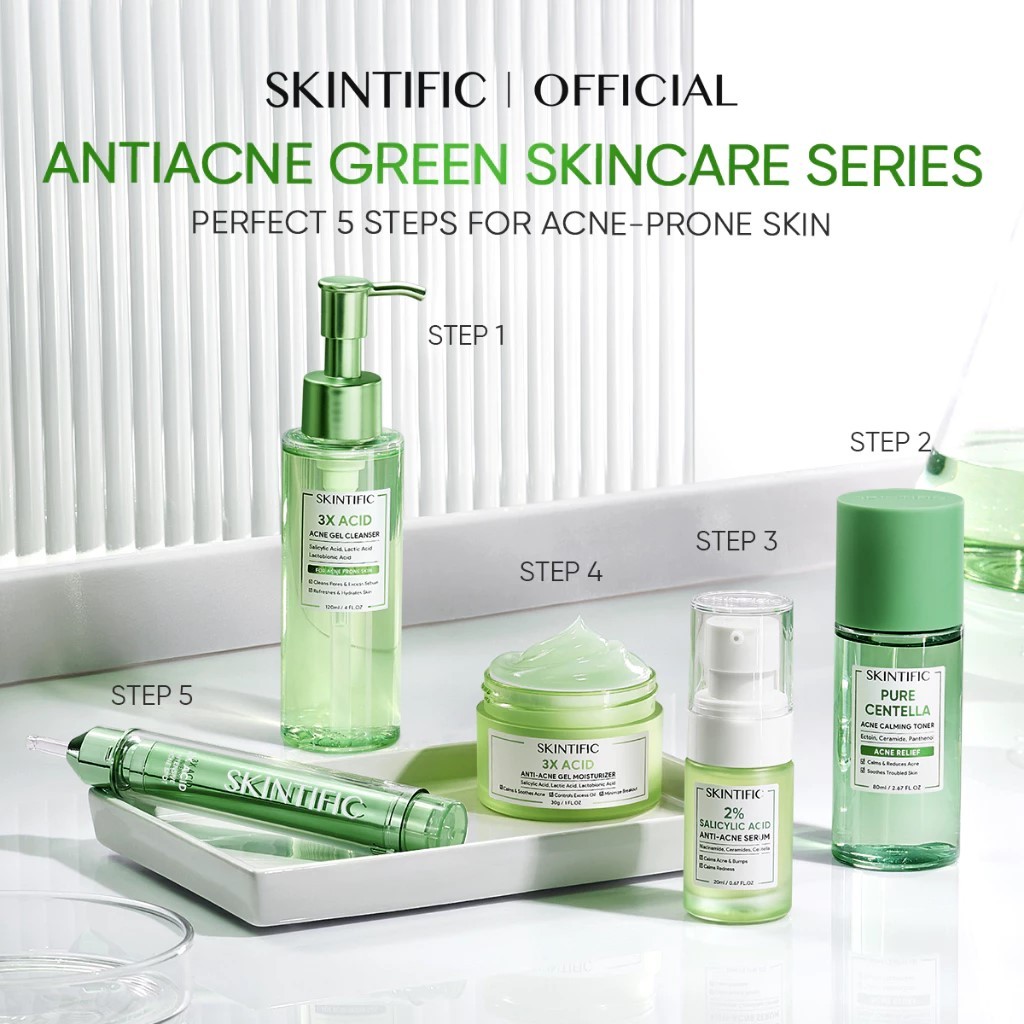 { NARUBI } SKINTIFIC - Green Series Anti Acne