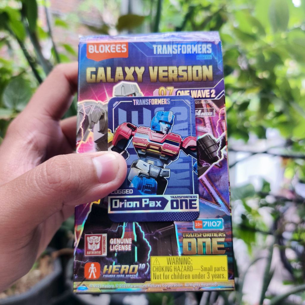 Blokees Transformers GV 07 Orion Pax Cogged OFC