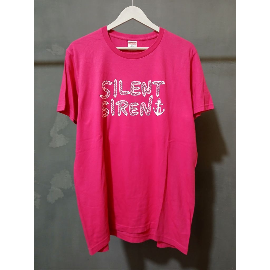 Kaos Japanese Band Pop Silent Siren Wanted The New World - XL