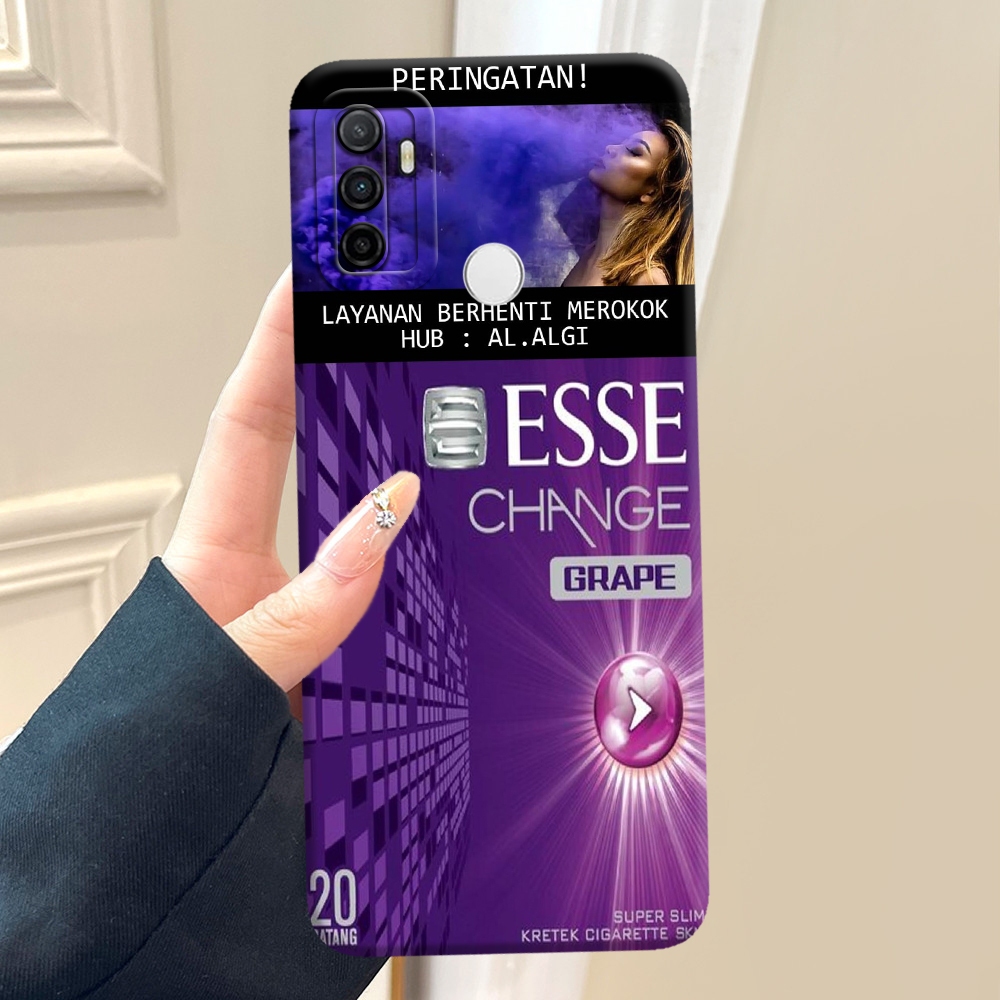 Premium Casing Hp Untuk OPPO A53 / A33 2020 Desain RK ESSE - Case Silikon Softcase Trendi untuk Pons