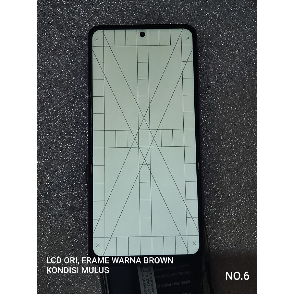 Lcd original copotan poco x3 pro / poco x3 nfc sentuhan normal (minus cek deskripsi)